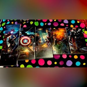 Avengers 5 panel canvas.